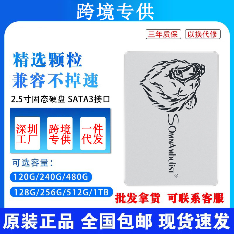 Solid State Drive 2.5inch Sata3120G128G240G256G480G512Gssd Wholesale Cross-Border Hot Sale