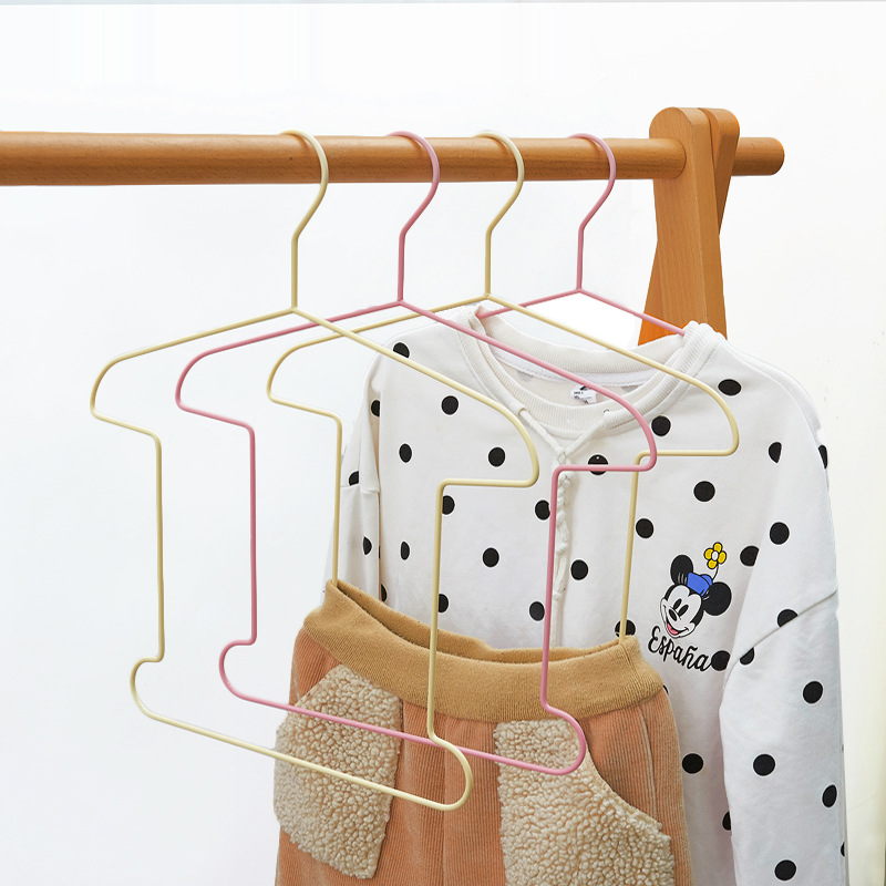 厂家定制 金属连体套装衣架挂衣服裤子衣架服装店专用衣服挂裤架