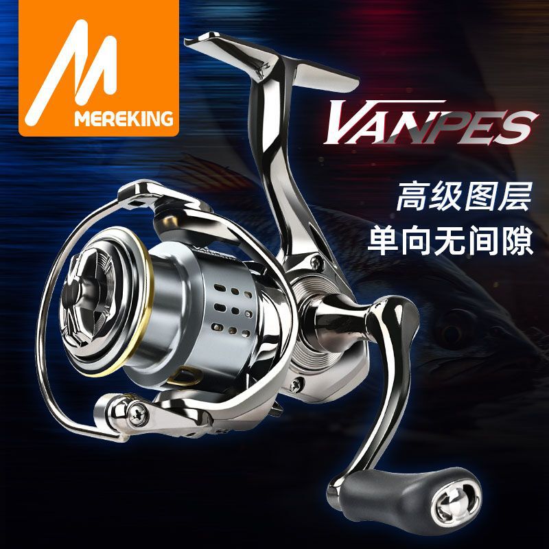 Meredith Fish Wheel Spinning Wheel All-metal Remote Investment Wheel American All-metal Rocker Arm Micro Luya Wheel Fishing Wheel