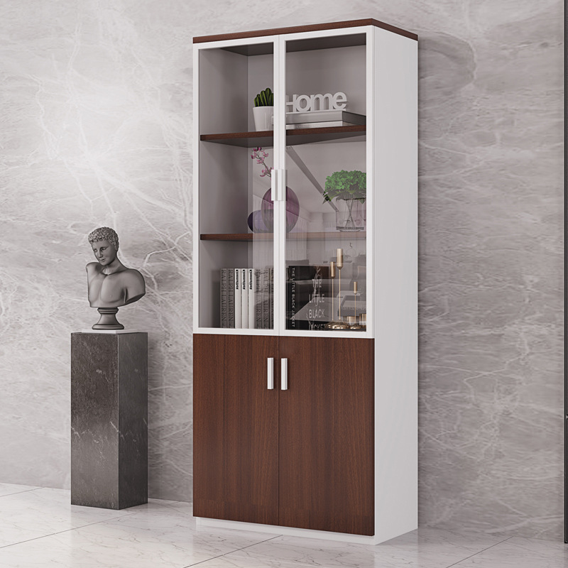 gabinete de oficina de madera multipuerta gabinete bajo gabinete de archivos gabinete de archivos gabinete de archivos gabinete de almacenamiento gabinete de escritorio combinado gabinete de sala de conferencias