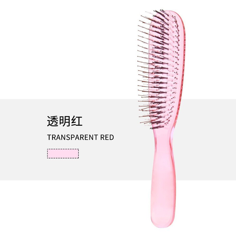 宙斯同款跨境热销清洁按摩梳头皮清洁护理梳干湿两用电镀便携梳子|undefined