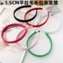 花纹圣诞15mm拉毛布发箍