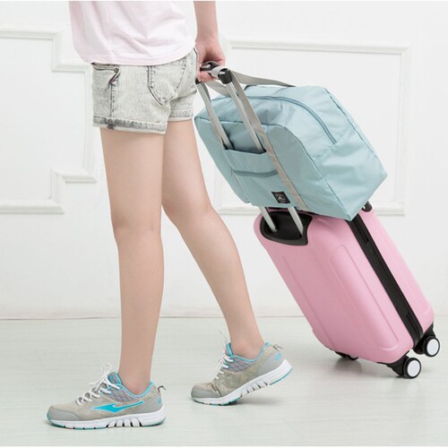 Nordic fabric moving bag Multi-purpose storage bag Convenient portable aircraft bag Solid color cross-border storage bag