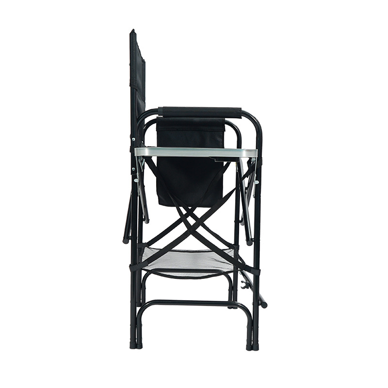 [Daxuan Outdoor] Silla de director de campamento de montaña plegable Silla de camping Mesa de respaldo de malla Silla de playa de tela Oxford