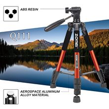 ZoMei卓美三脚架Q111单反支架相机三脚架摄影直播三角架支架云台