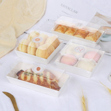 三明治包装盒蛋糕毛巾抱抱卷肉松小贝雪媚娘便当打包烘焙甜品盒子