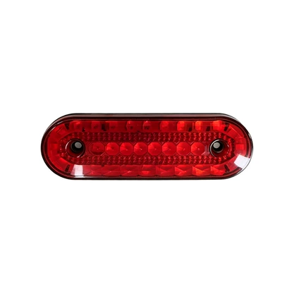 LED grille flashing warning light, multi-color truck modification dual-color flashing light, truck width indicator decorative light (Brake light) - red-two-color-flashing-grille-one-piece
