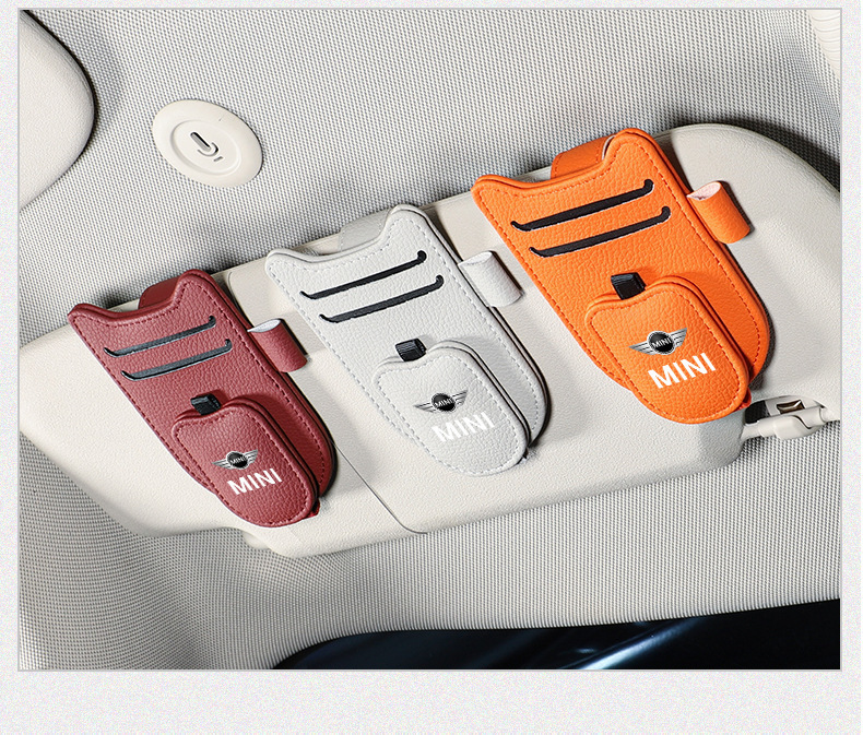 For BMW mini mini R56/55 F55/56/60cooper car glasses clip multi-function bill clip