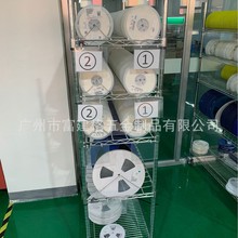 防静电车间smt物料架贴片大小料盘存储架带轮双峰单峰网不锈钢