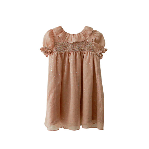 Ladies' Dress 2024 Summer Strawberry Sandy Korean French Ladylike and Starry Girls' Dress Pre-sale
