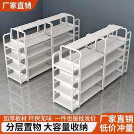 中岛柜展示台展示架多层零食架化妆品展柜流水台双面超市货架