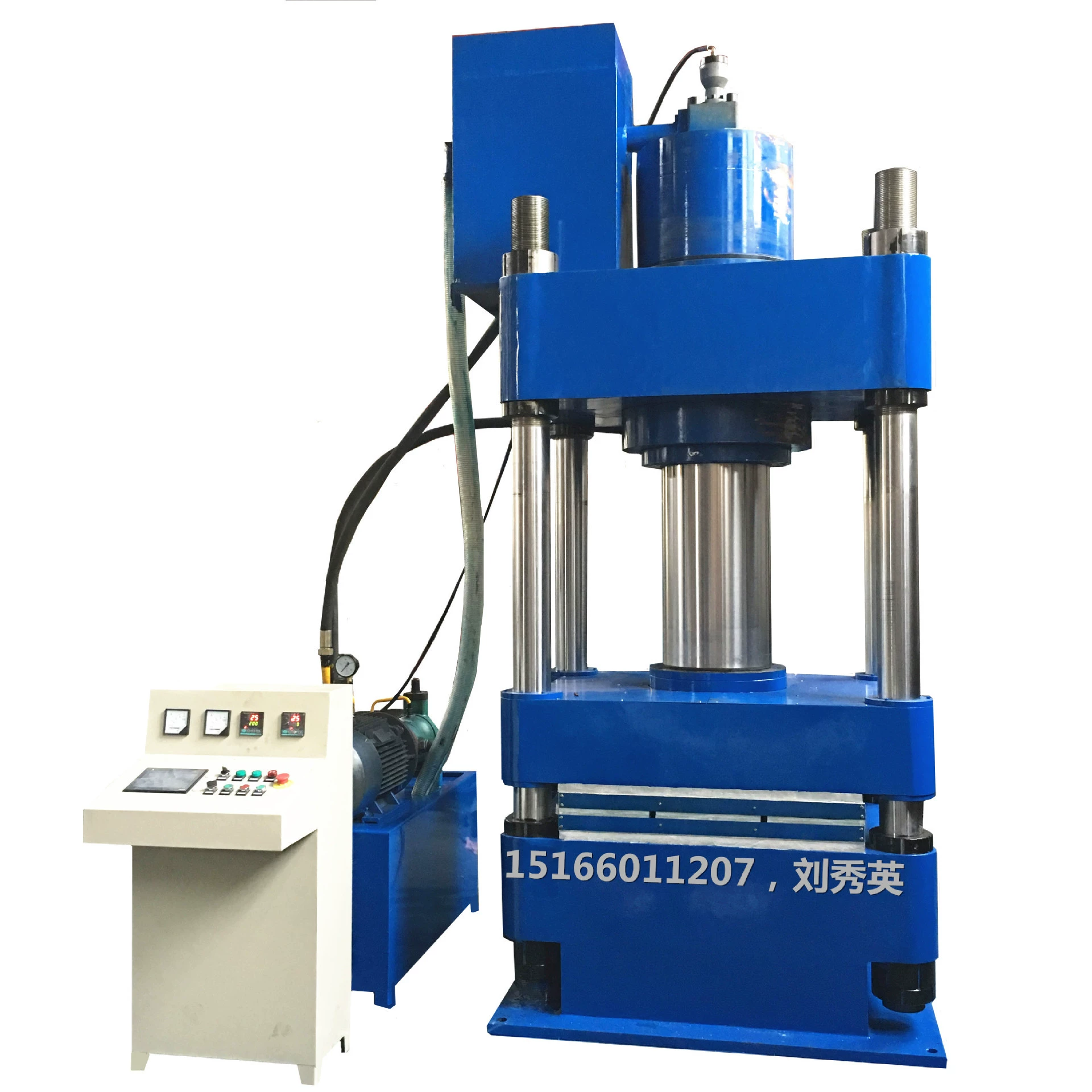 Автоматический гидравлический пресс-пресс для вулканизации плоских пластин из композитного материала 100T с колонной