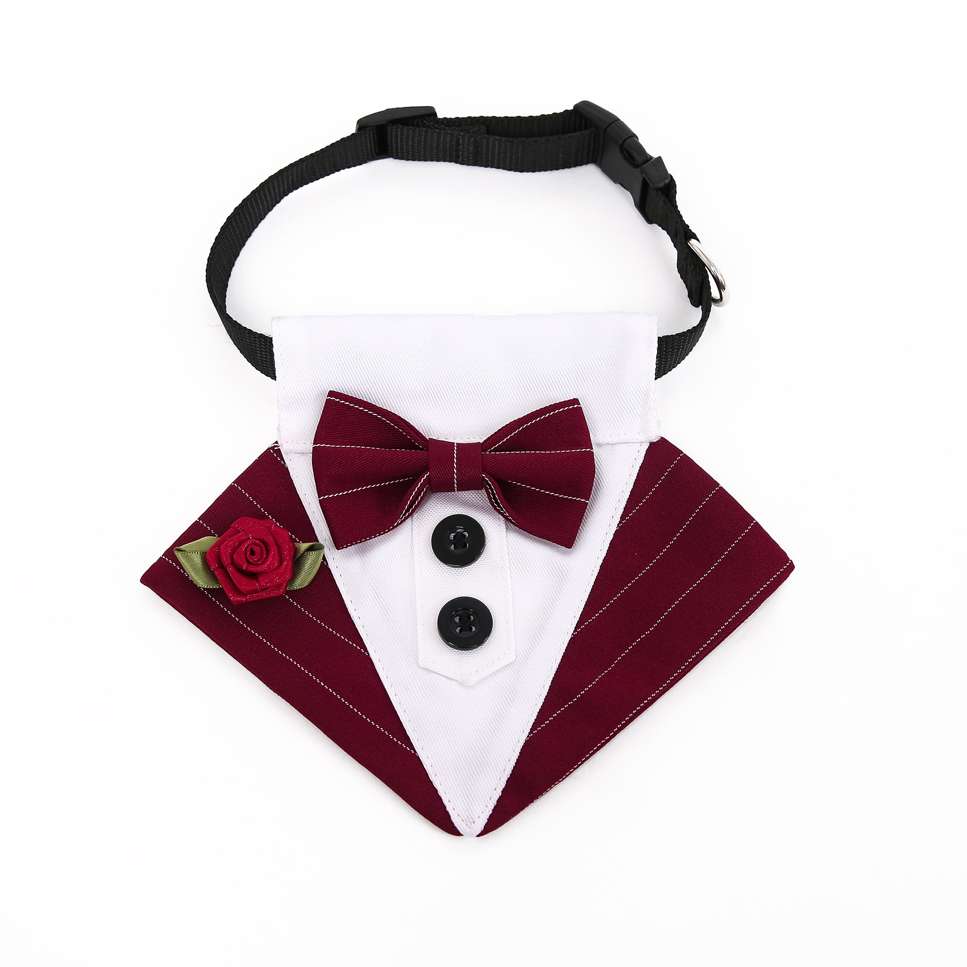 Navidad Año Nuevo transfronterizo nuevo estilo británico trajes de boda toallas de boda toallas de triángulo bufandas para mascotas