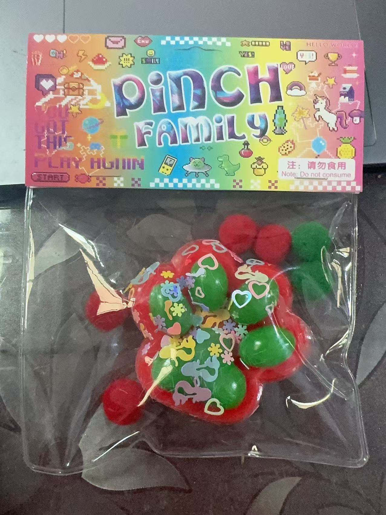 TPR hámster animado pegamento blando pellizco Le juguete descompresor extraña caricatura ratón