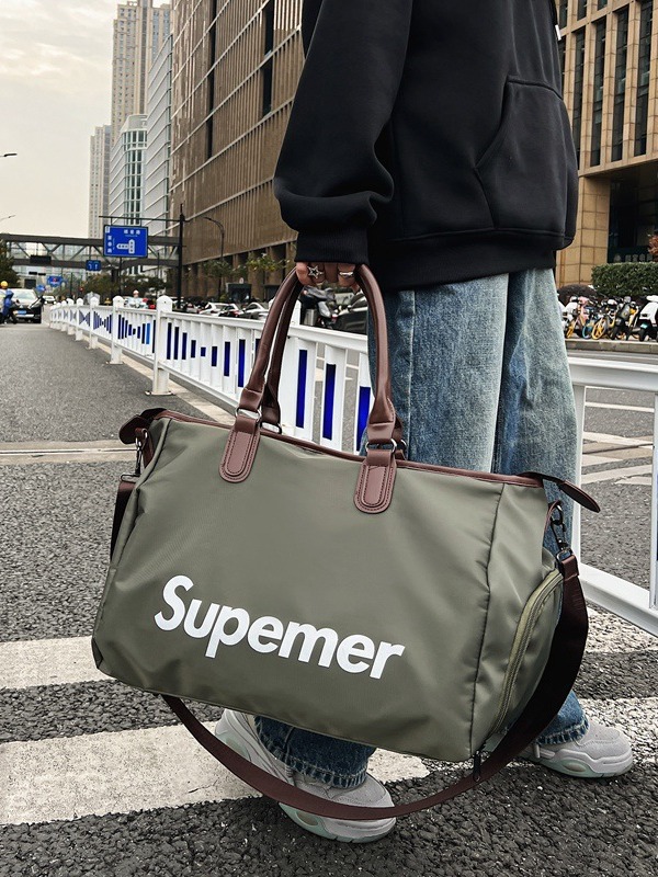 Bolsa de viaje para celebridades de Internet, bolsa de equipaje portátil para viajes de negocios de corta distancia para hombres, bolsa de entrenamiento de yoga para mujeres, bolsa deportiva y de fitness de gran capacidad