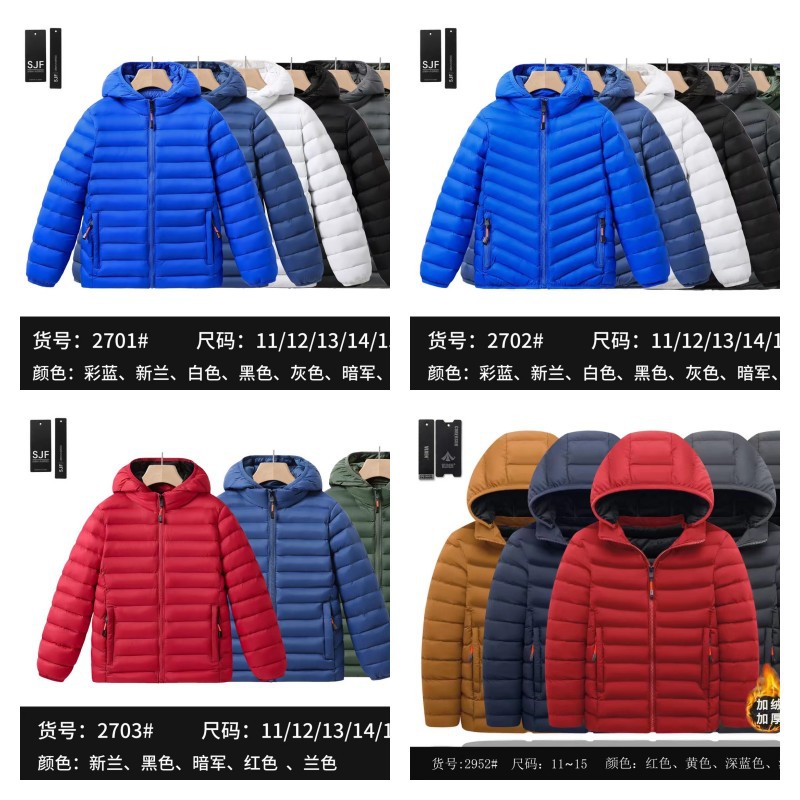 Ropa de algodón de niños comercio exterior para ropa de algodón de niños y niñas'