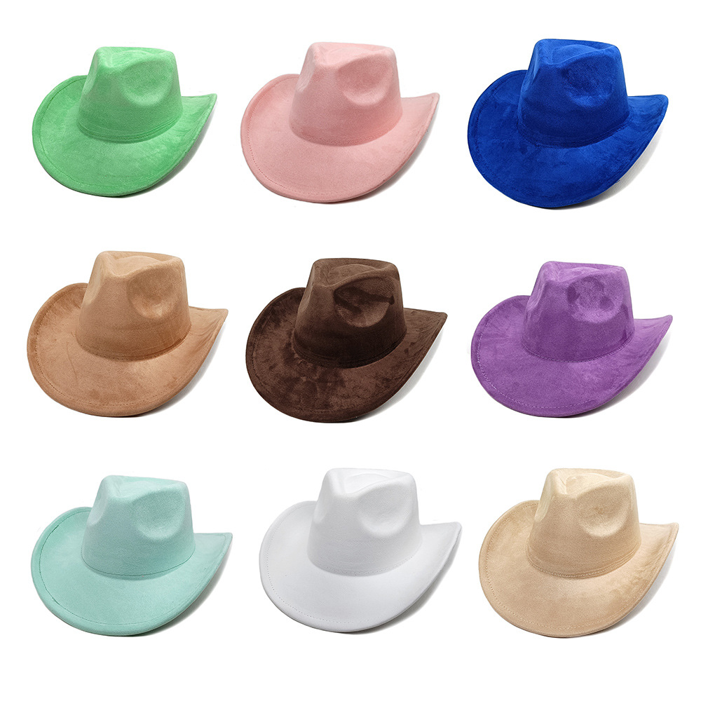 802g Weight Fedora Hat Hats Type Holiday, Daily Occasion Faux Suede Material Solid Color Pattern All Seasons Season Women's Gender Classic Style Style Flat Eaves Rim Women's Classic Style Solid Color Flat Eaves Fedora Hat 1