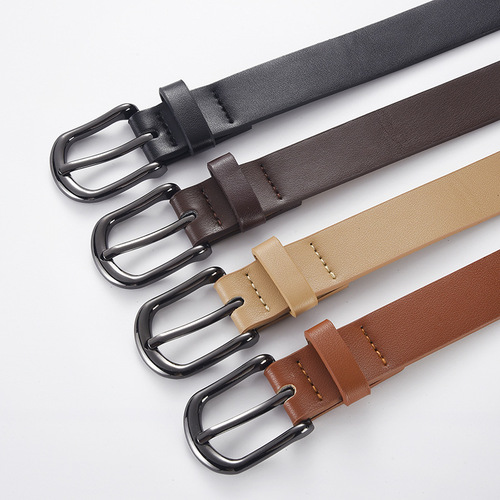 Women's Belt - High-end Belt for Jeans - Accessory with Simple and Versatile Design