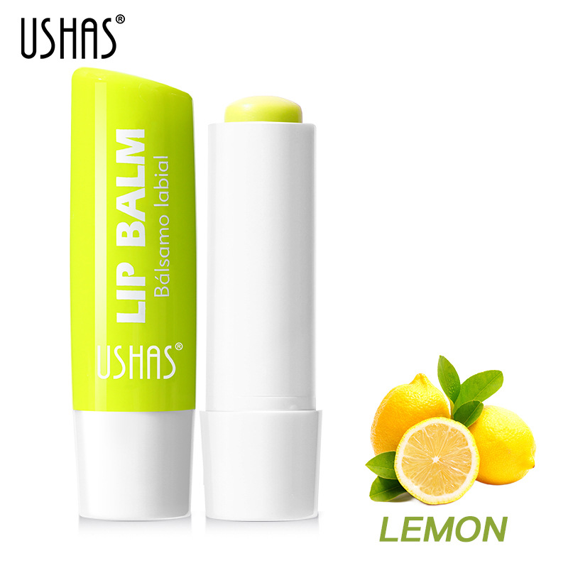 Bálsamo labial de venta caliente transfronterizo de USHAS Bálsamo labial en caja Hidratante e hidratante para reducir las líneas de los labios Mascarilla de labios explosiva image 13