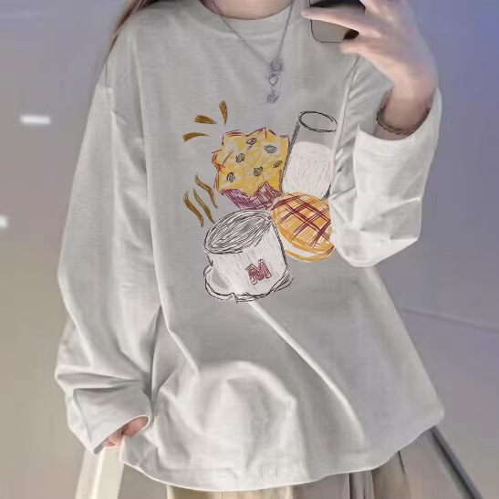 화이트 그레이(긴팔)