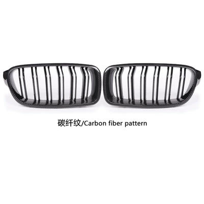 Suitable for 12-19 Bmw 3 Series Zhongwang - f30-f35-mid-grid-carbon-fiber-pattern-thickened-version