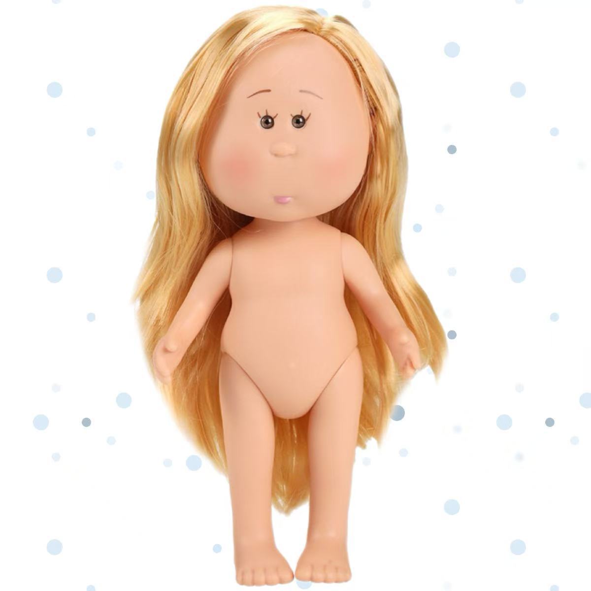 (músculo general) cabello recto dorado 3 / 7