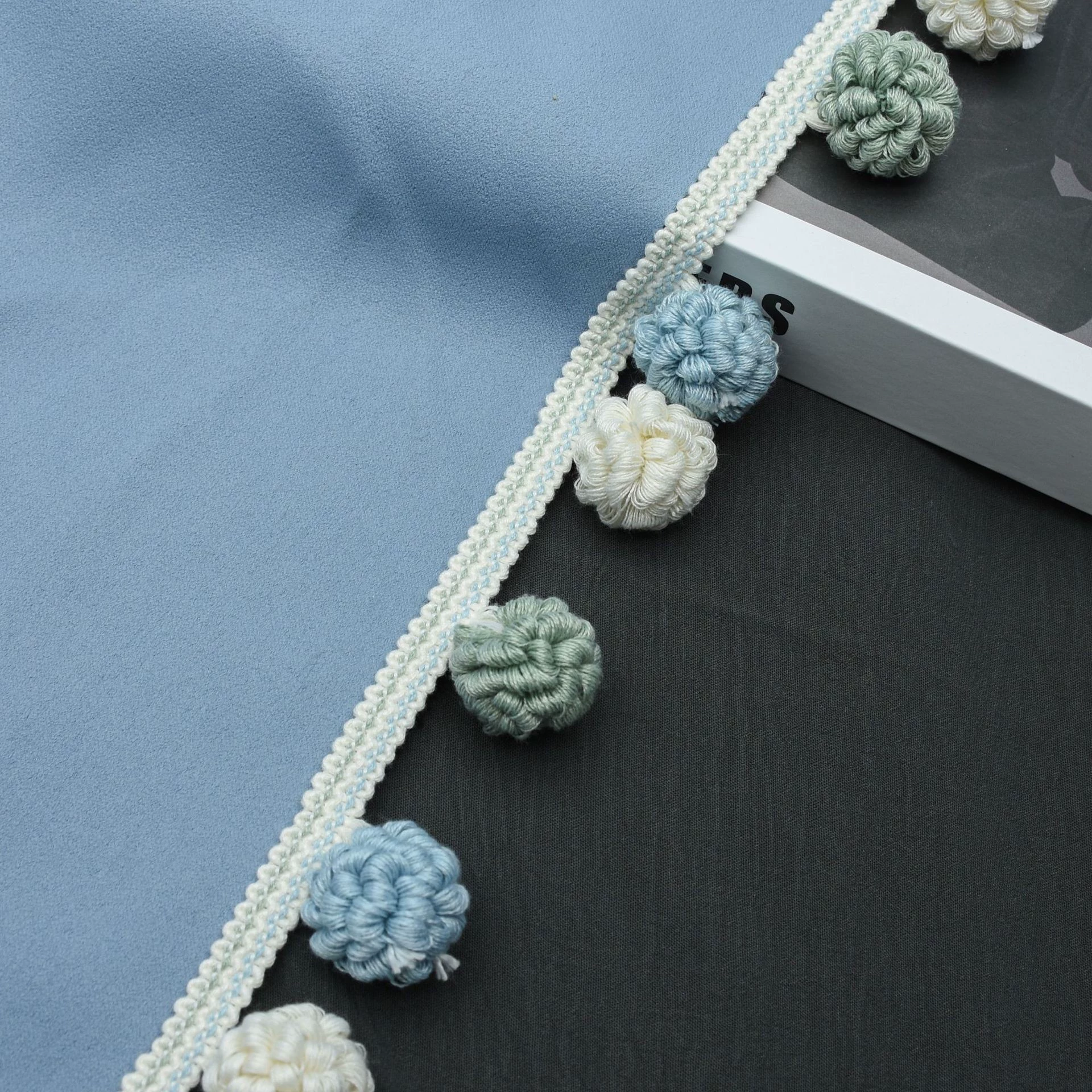 Creative multicoloured cloth, accessory handmade for side table, fresh pillow