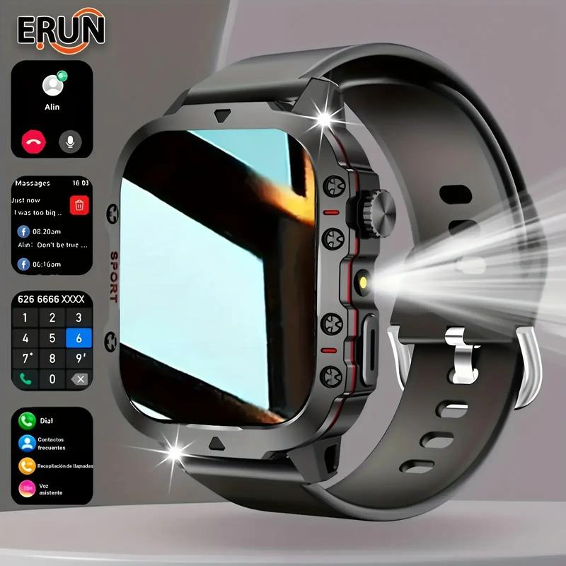 Cross-border popular smart watch bracelet H19 with flashlight Q11 heart rate pedometer Bluetooth call smartwatch