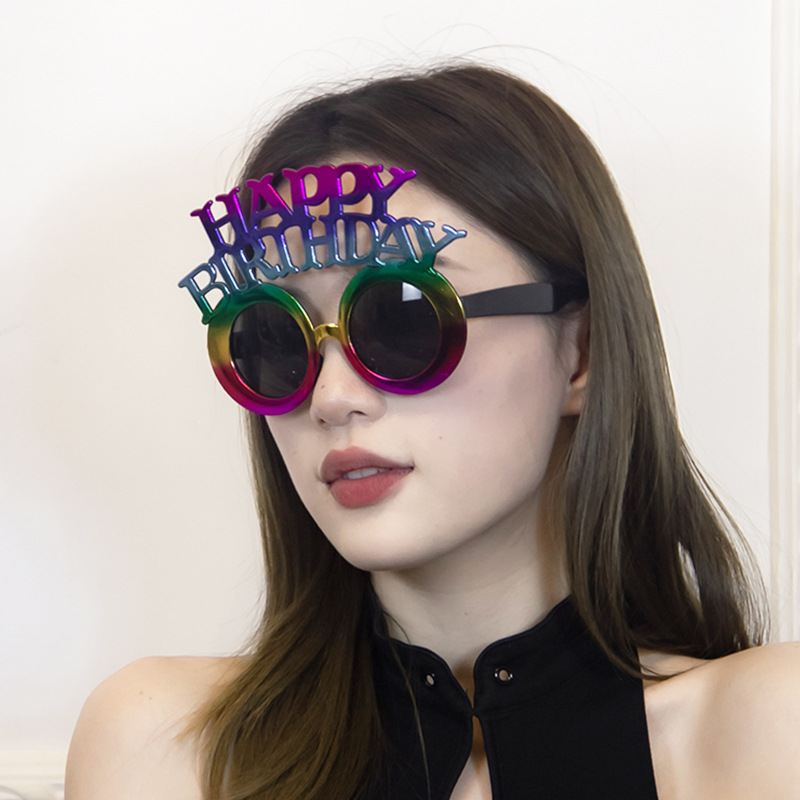 Gafas para Fotos de Cumpleaños de ABS de Doble Capa image 4
