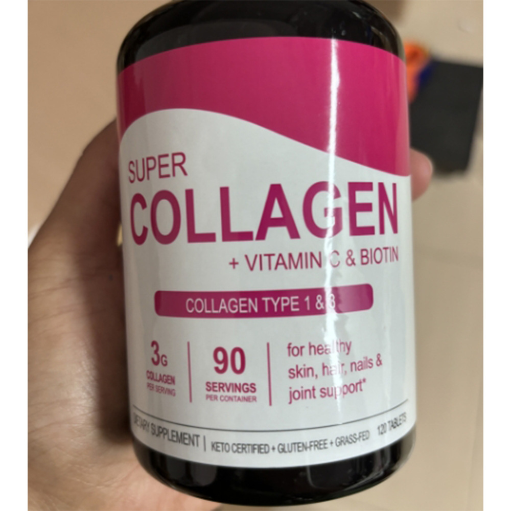Cross Border Collagen Biotin supplements Collagen Biotin Tablets