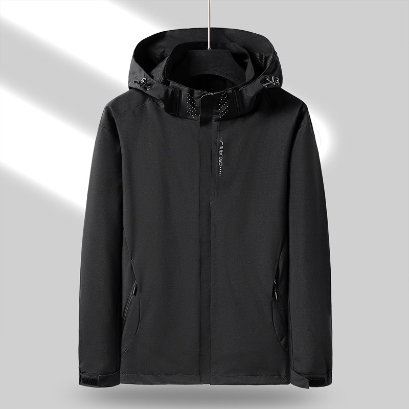6266 Men's and Women's Same Coat Couple Outdoor Mountaineering Single layer Hoodie Waterproof Jacket Team Clothing_ipsvogv.com