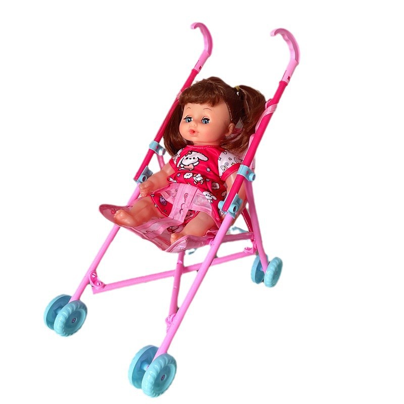 Comercio exterior caja transfronteriza niños gordos carro de música muñeca niño niña pequeña educación temprana juguetes caminantes