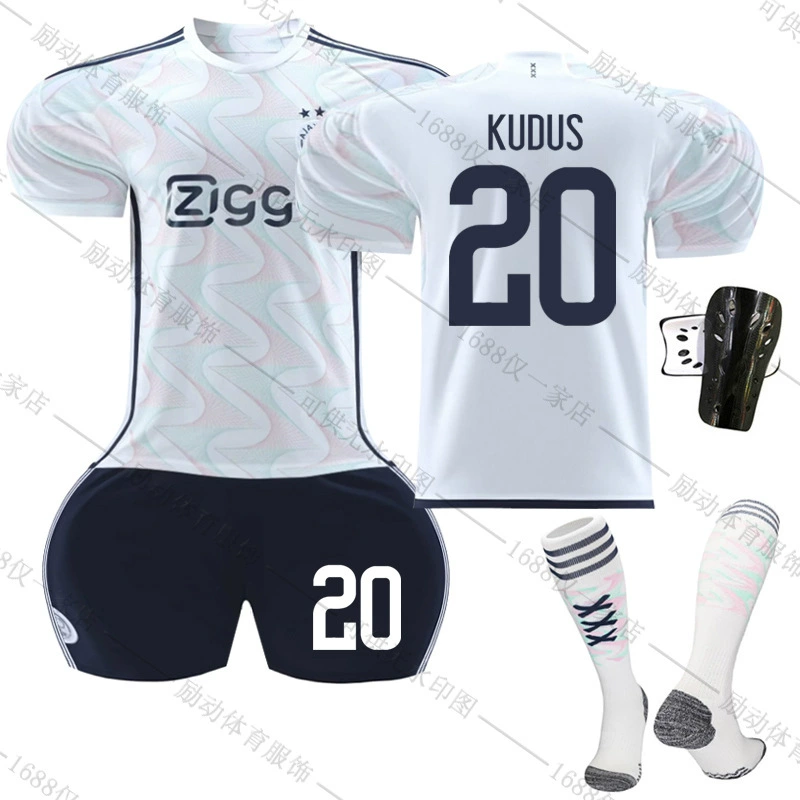 2324 Ajax away White Ball Clothes No. 7 Bellwin 4 Alvarez 10 Tadic 20 Kuds