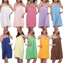 M 34454 Wearable bathrobe towel three-piece set �ɴ���ԡ����
