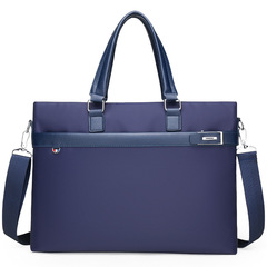 New 2022 Oxford Fabric Single-Shoulder Crossbody Bag Horizontal Zipper Men's Handbag Business Casual Bag