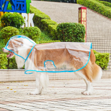 宠物服装跨境大狗透明外出雨衣金毛拉布拉多边牧大型犬狗狗雨衣服