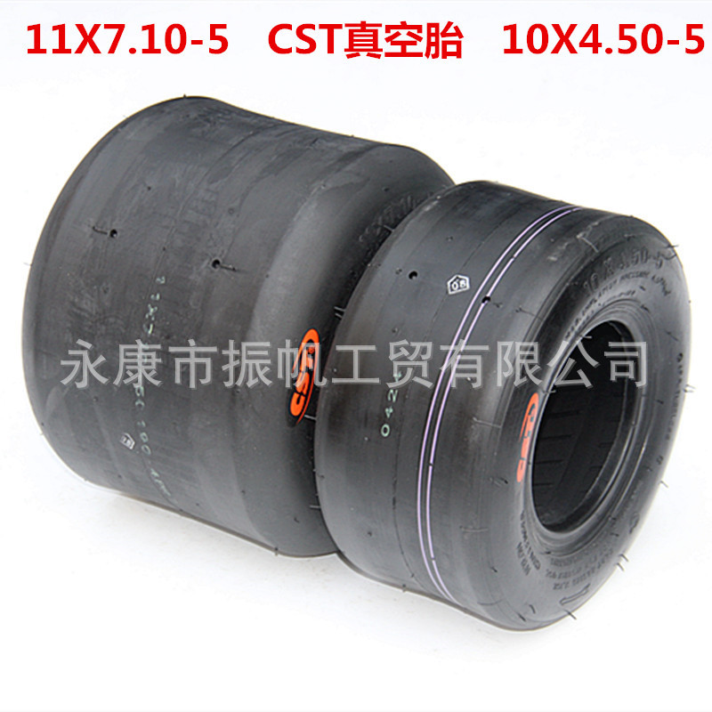 11X7.10-5 frente 10X4.50-5 pulgadas neumáticos vacíos de carretera neumáticos deslizantes de carretera