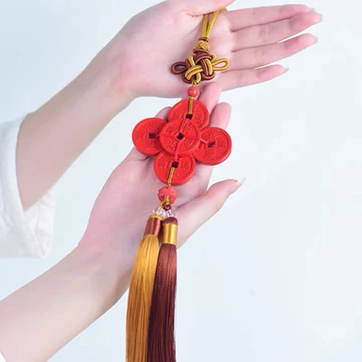 Knot Double Tassel Car Hanging Pendant – Car hanging