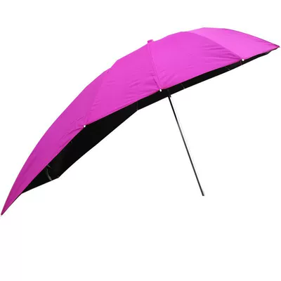 sunshade, bicycle sunshade, tricycle | Elektromobil üçün ön şüşə çətiri (günlük) - red-extended-black-vinyl-umbrella-single-umbrella-without-a-stand