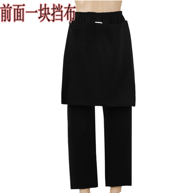 전면 커버 코튼 싱글 레이어 블랙