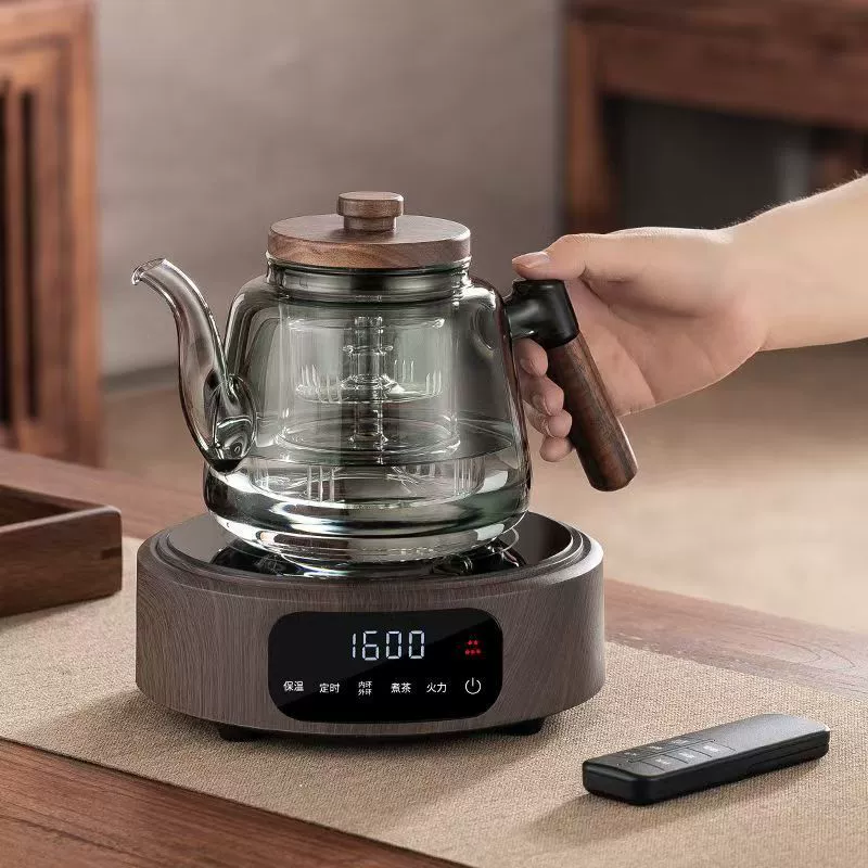 Ручной чайник из высокоборосиликатного термостойкого стекла, высококачественная электрическая керамическая плита, нагрев открытого пламени, высококачественный