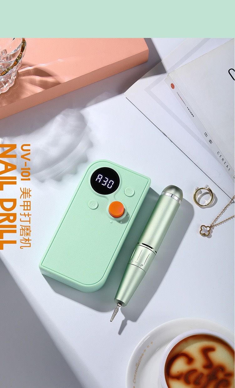 Nail lifting grinder, nail salon special polishing and nail lifting small pen grinding head portable pen electric machine