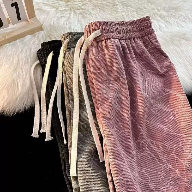 Men's Clothing Men's Trendy Sporty Printed Casual Shorts High Street Five Point Pants Summer Wear Thin Breathable_viptrois.com