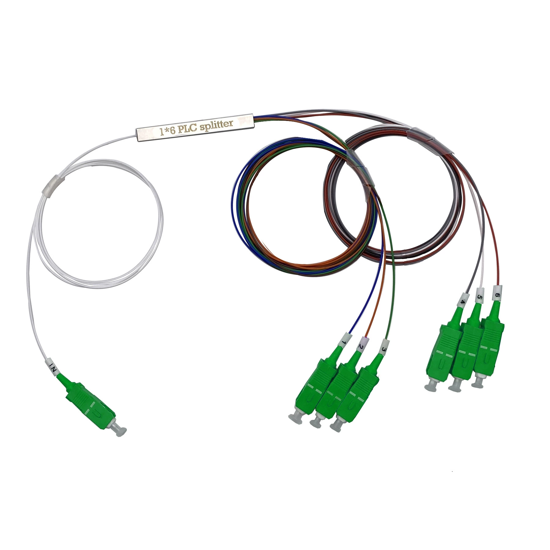 Продажи Чунцина сплиттер ПЛК 1 минуты 8 оптически 1 минута 8 миниатюра 1 сплиттер минуты 8