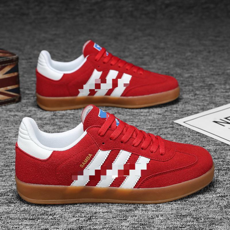 Zapatos Pitian clásicos zapatos de entrenamiento moral rojo para hombres 2026 nuevos zapatos de skate de tres barras estudiantes parejas zapatos deportivos casuales mujeres