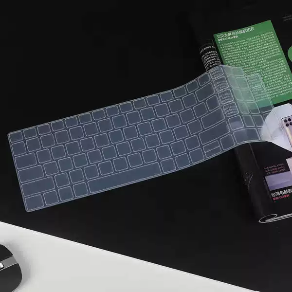 Fully transparent keyboard film
