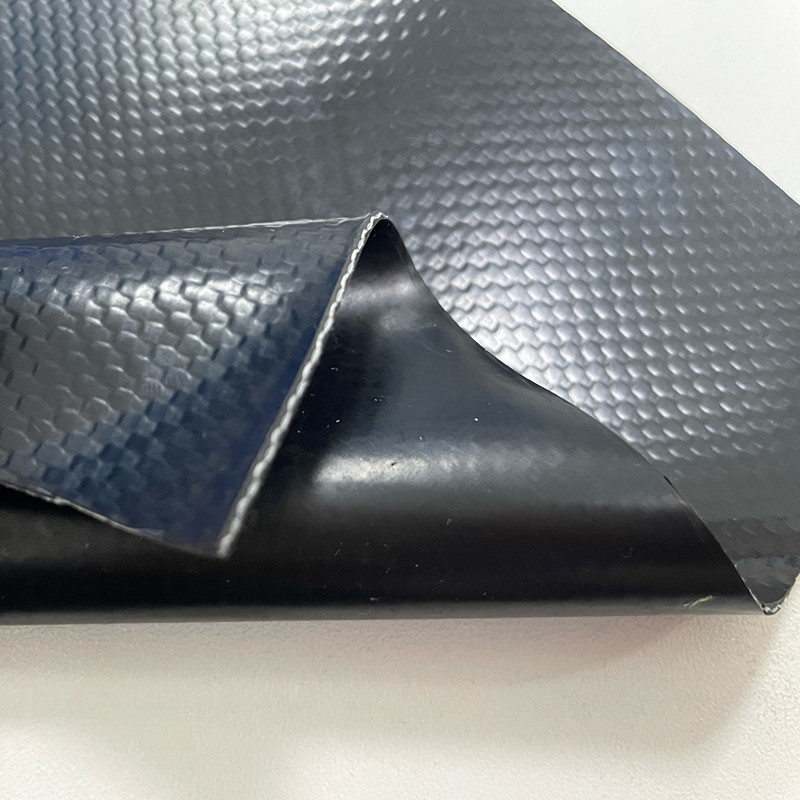 阻燃抗UV耐寒耐高温高强度1.2mm黑色PVC夹网布 抗老化篷布