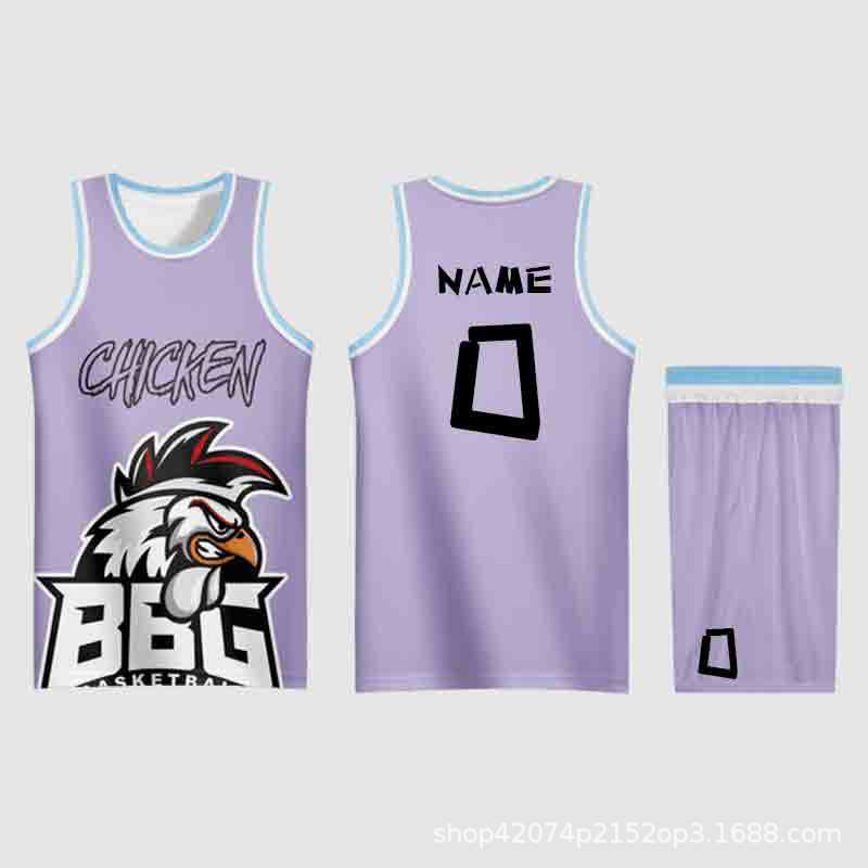 全身篮球服套装定制源头厂家全身热转印球衣男女大学生儿童篮球衣