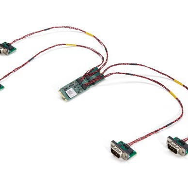 Анализатор шины интерфейса PCIE Kvaser M.2 PCIe 4xCAN четырехканальная Встроенная мини-плата