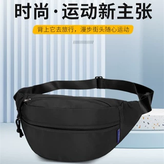 外贸街头潮流时尚运动胸包女 夏季新款单肩尼龙百搭休闲手机腰包